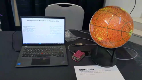 Gakken WorldEye showing a stellar surface